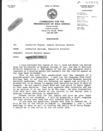 Paiute Meadows information documents