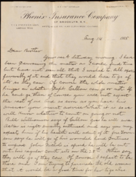 Letter from M. V. B. Sparks to John Sparks