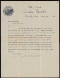 Letter to Mr. W. H. Bancroft from John Sparks