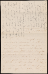 Letter from Nellie Verrill to Henry R. Mighels, August 11, 1865