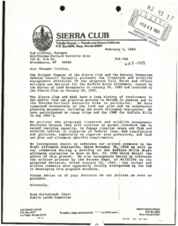 Full force and effect, proposed multiple use decision, protest letter Sierra Club