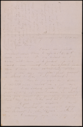 Letter from Nellie Verrill to Henry R. Mighels, November 26, 1865