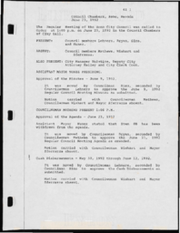 Register of Actions, 1992 June 23-1994 June 14