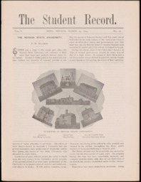 The Student Record, 1894-03-15