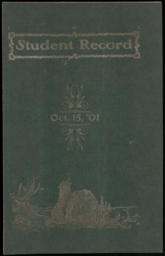 The Student Record, 1901-10-15