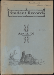 The Student Record, 1902-04-15