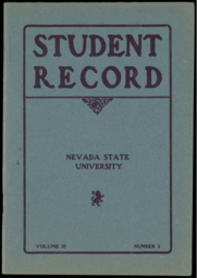 The Student Record, 1904-10-01