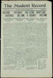 The Student Record, 1905-02-27