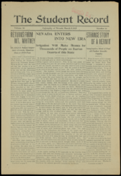 The Student Record, 1905-03-17