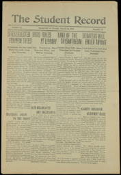 The Student Record, 1905-03-26