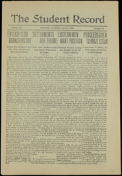 The Student Record, 1905-04-16