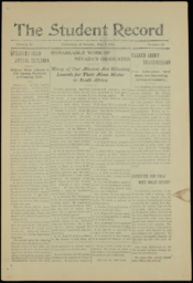 The Student Record, 1905-05-07