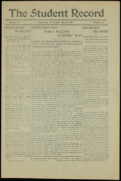 The Student Record, 1905-05-14