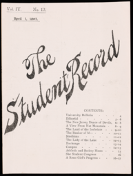 The Student Record, 1897-04-01