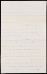 Letter from Nellie Verrill to Henry R. Mighels, June 7, 1866