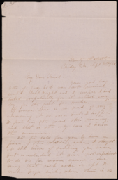 Letter from Nellie Verrill to Henry R. Mighels, September 8, 1865