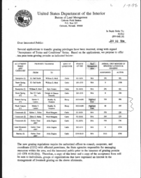 10 year grazing permit