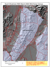 South Shoshone census map