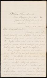 Letter from Washington Verrill to Nellie Verrill, May 26, 1864