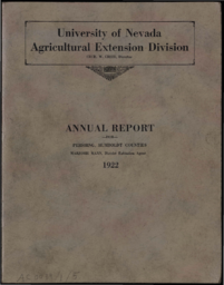 Annual Report for Pershing and Humboldt Counties