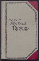Sewer Rental Records, 1961-1963