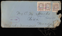 Letter to Charles M. Sparks from C. E. Bull, with addendum