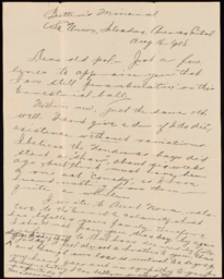 Letter to Charles M. Sparks from C. E. Bull, 2