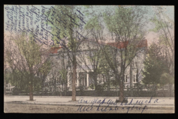 Postcard addressed to Charles M. Sparks 