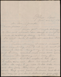 Letter to Charles M. Sparks from Vincent Modello