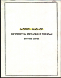 Modoc-Washoe Experimental Stewardship Program Success Stories
