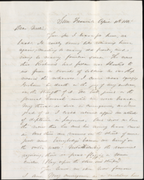 Letter from Henry R. Mighels to Nellie Verrill, April 11, 1865