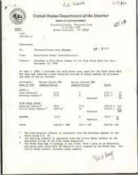 Addendum to September 21, 1982 census