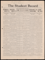 The Student Record, 1910-02-05