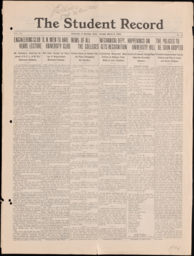 The Student Record, 1910-03-05