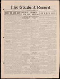 The Student Record, 1910-03-12