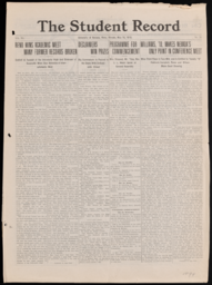 The Student Record, 1910-05-16