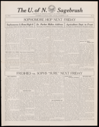 The U. of N. Sagebrush, 1910-11-14