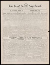 The U. of N. Sagebrush, 1910-11-21