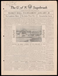 The U. of N. Sagebrush, 1911-01-23