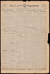 The U. of N. Sagebrush, 1911-11-21