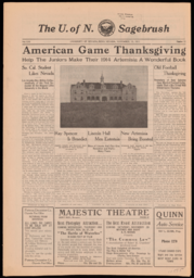 The U. of N. Sagebrush, 1913-11-25