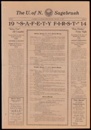 The U. of N. Sagebrush, 1914-01-20