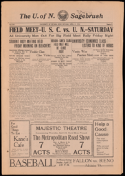 The U. of N. Sagebrush, 1914-04-21