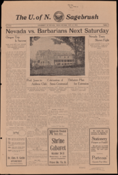 The U. of N. Sagebrush, 1914-10-27