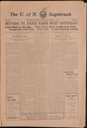 The U. of N. Sagebrush, 1915-10-19