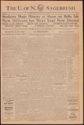 The U. of N. Sagebrush, 1917-05-08