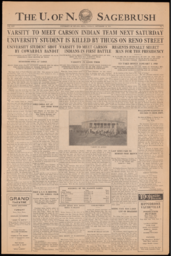 The U. of N. Sagebrush, 1917-09-18