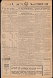 The U. of N. Sagebrush, 1918-01-08