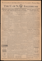 The U. of N. Sagebrush, 1918-01-15