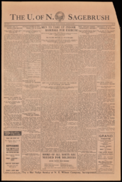 The U. of N. Sagebrush, 1918-03-19